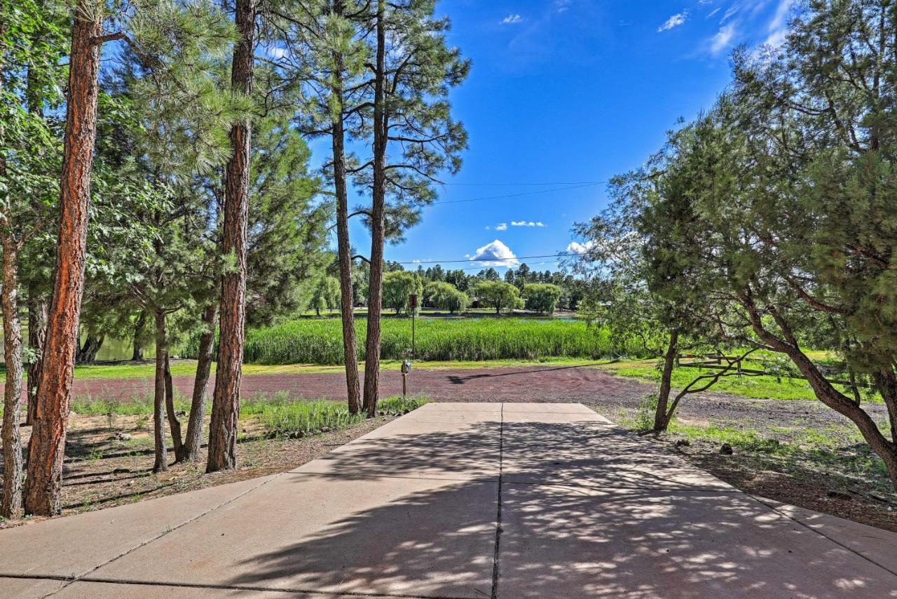 Serene Lakeside Cabin With Decks And Edler Lake Views! Pinetop-Lakeside Exterior foto